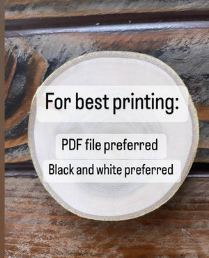 Custom Coaster Order as Discussed with Owner of Parks Art