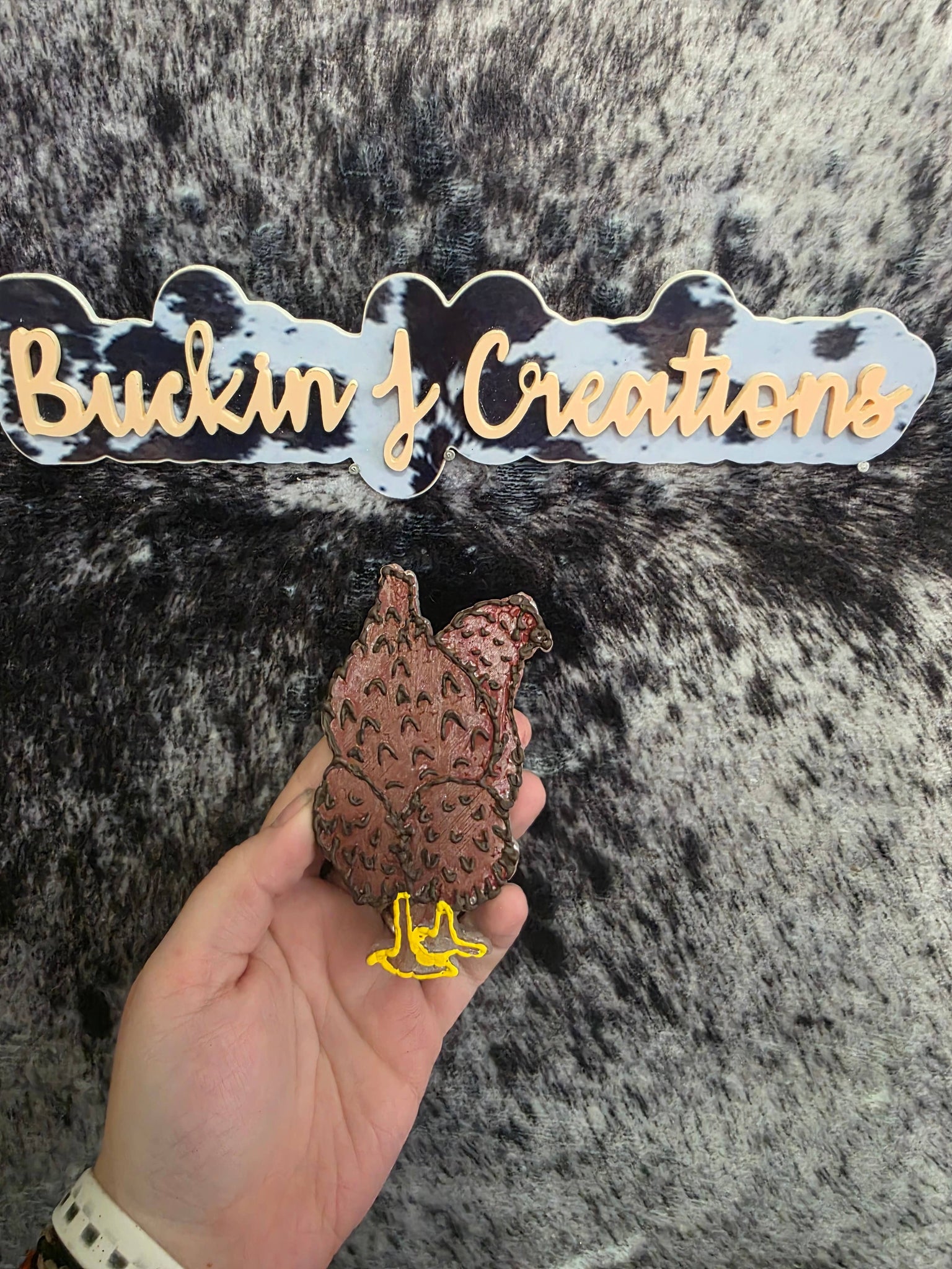 Chicken Butt Car Air Freshener