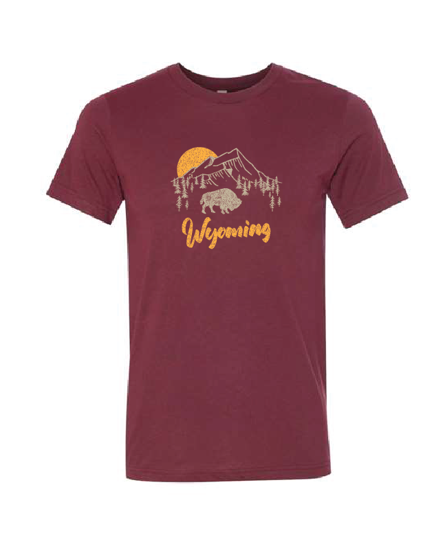 Mountain Medicine Buffalo - Customizable - Short Sleeve Tee: Heather Natural / Medium