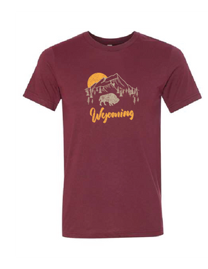 Mountain Medicine Buffalo - Customizable - Short Sleeve Tee: Heather Natural / Medium