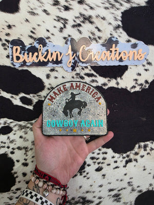 Make America Cowboy Again Car Air Freshener