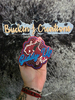 Giddy Up Bronc Car Air Freshener