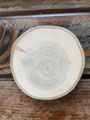 Elk Coaster, Colorado Aspen Wood, Laser Engraved