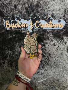Chicken Butt Car Air Freshener