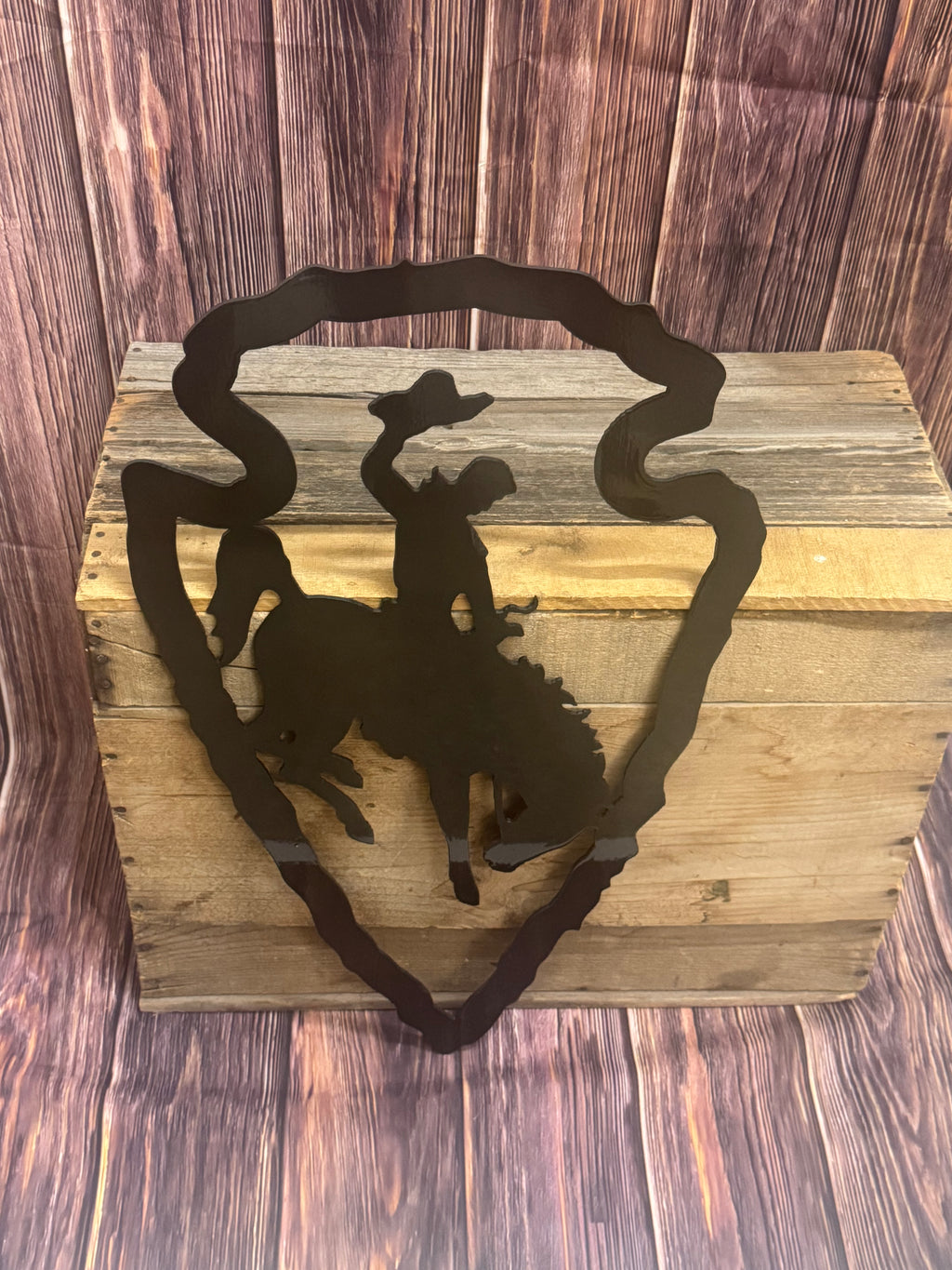 Arrowhead Steamboat metal art