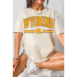 WYOMING OVERSIZED MINERAL GRAPHIC TEE: Mineral Oatmeal / S-M-L-XL(1-2-2-1)