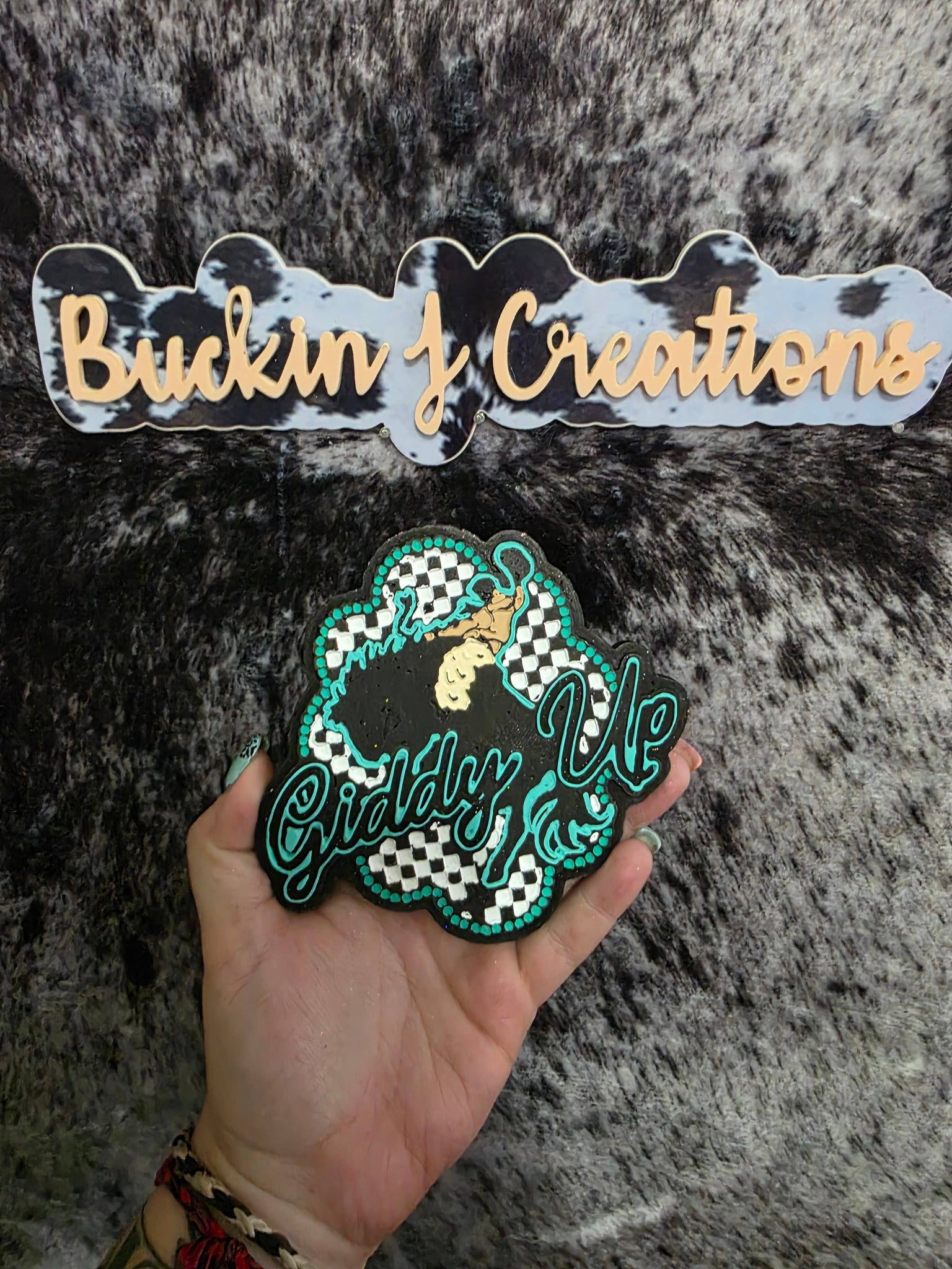 Giddy Up Bronc Car Air Freshener