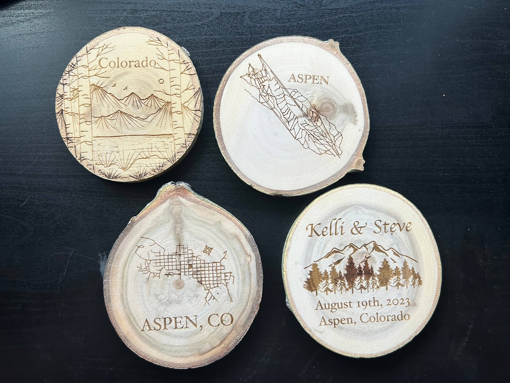 Custom Coaster Order as Discussed with Owner of Parks Art