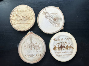 Custom Coaster Order as Discussed with Owner of Parks Art