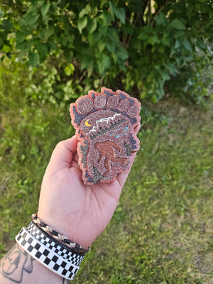 Sasquatch Foot Car Air Freshener