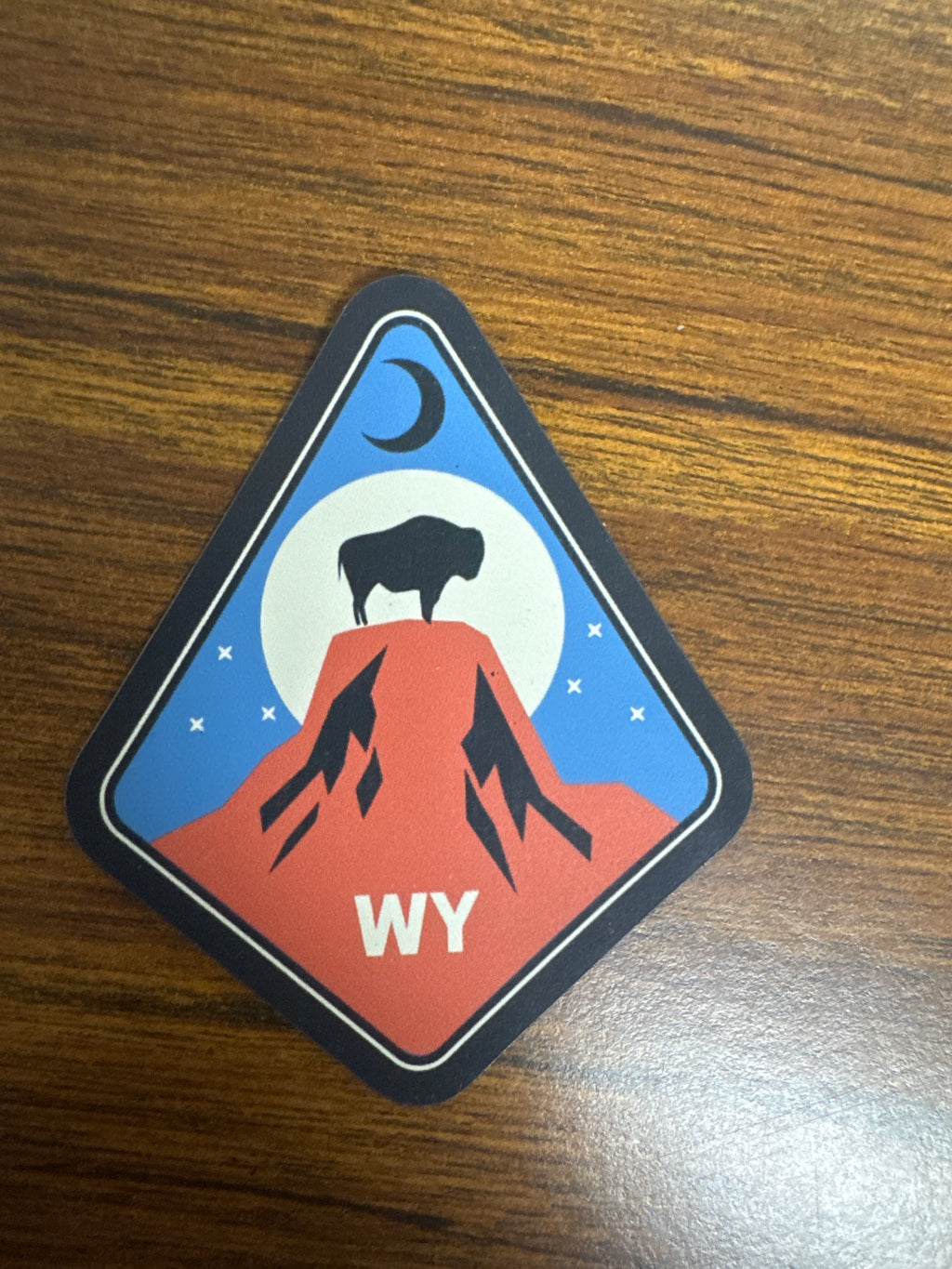 Devil’s Tower, bison moon magnet
