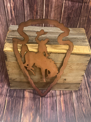 Arrowhead Steamboat metal art
