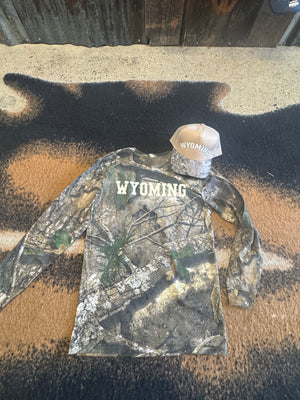 WyoMade Skull Long Sleeve Camo