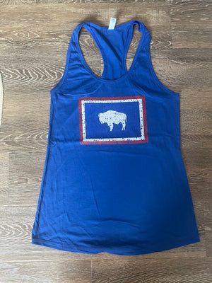 Wyoming Flag Racerback Tank top Women's