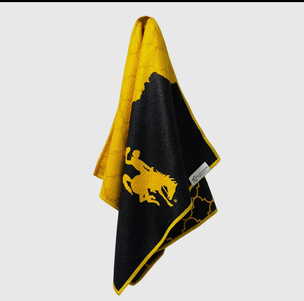 wyoming themed dish towels