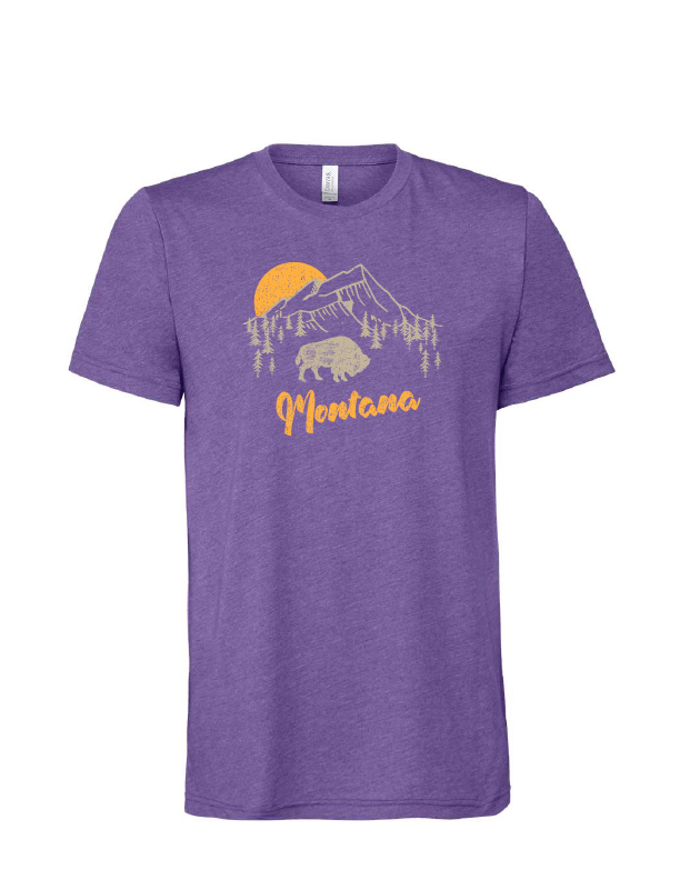 Mountain Medicine Buffalo - Customizable - Short Sleeve Tee: Heather Natural / Medium