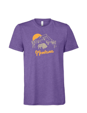 Mountain Medicine Buffalo - Customizable - Short Sleeve Tee: Heather Natural / Medium