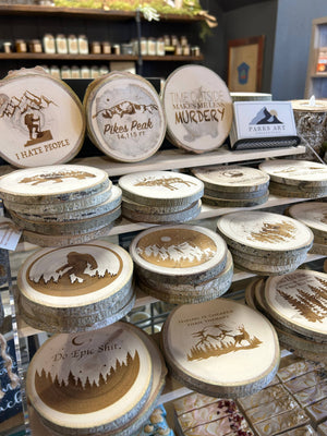 Custom Coaster Order as Discussed with Owner of Parks Art