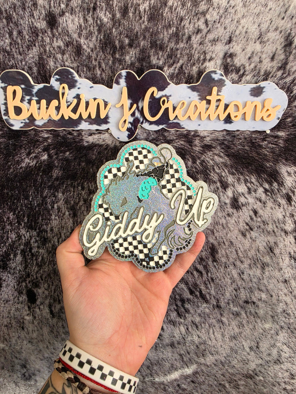 Giddy Up Bronc Car Air Freshener