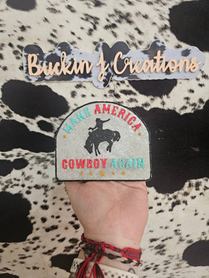Make America Cowboy Again Car Air Freshener