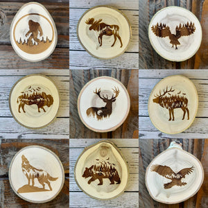 Bighorn Sheep Coaster, Mountain Wildlife Rustic, Ram