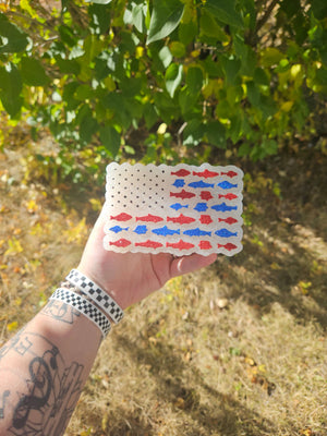 Fisherman Flag Car Air Freshener