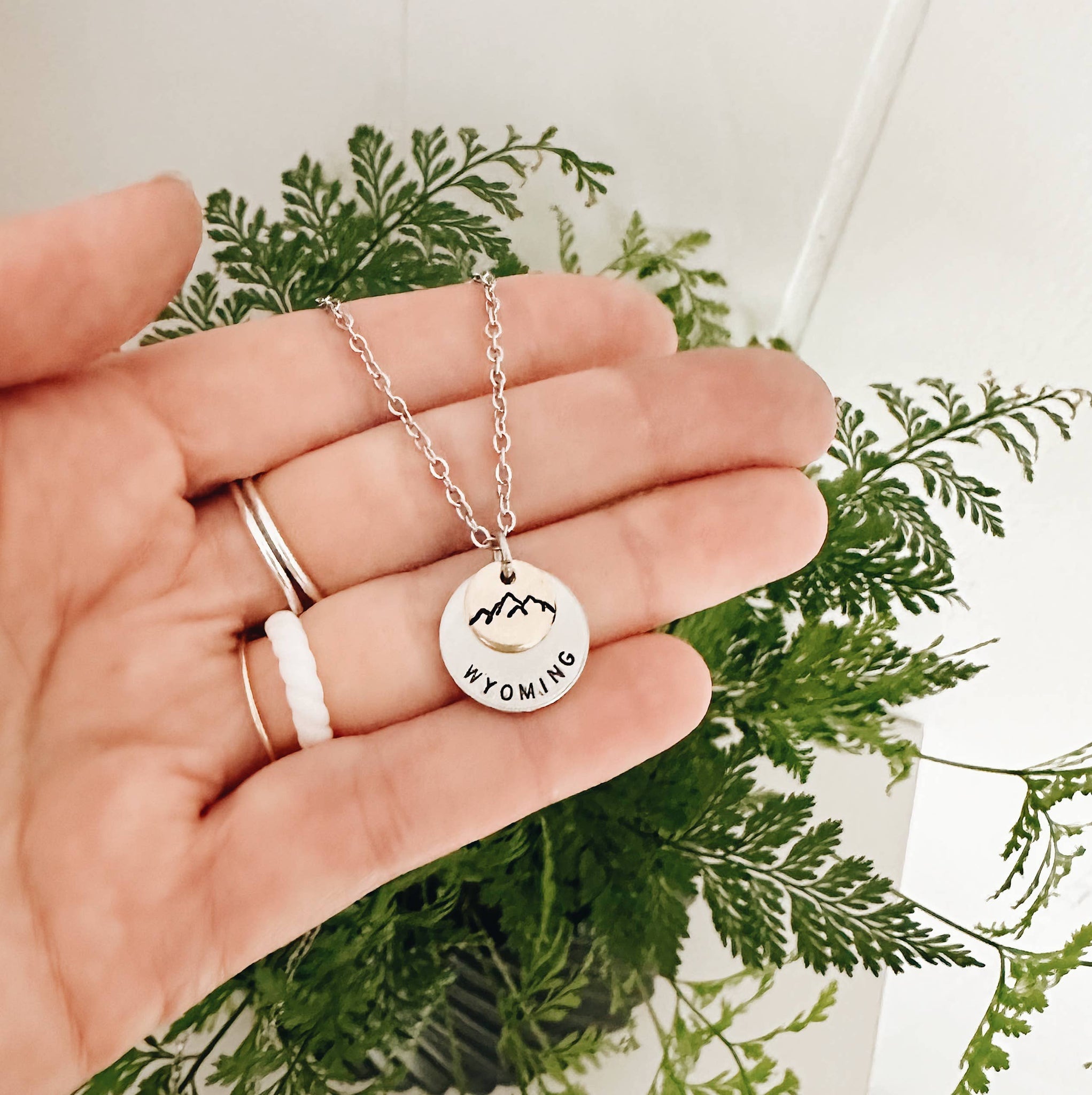 Wyoming Range Necklace: NuGold