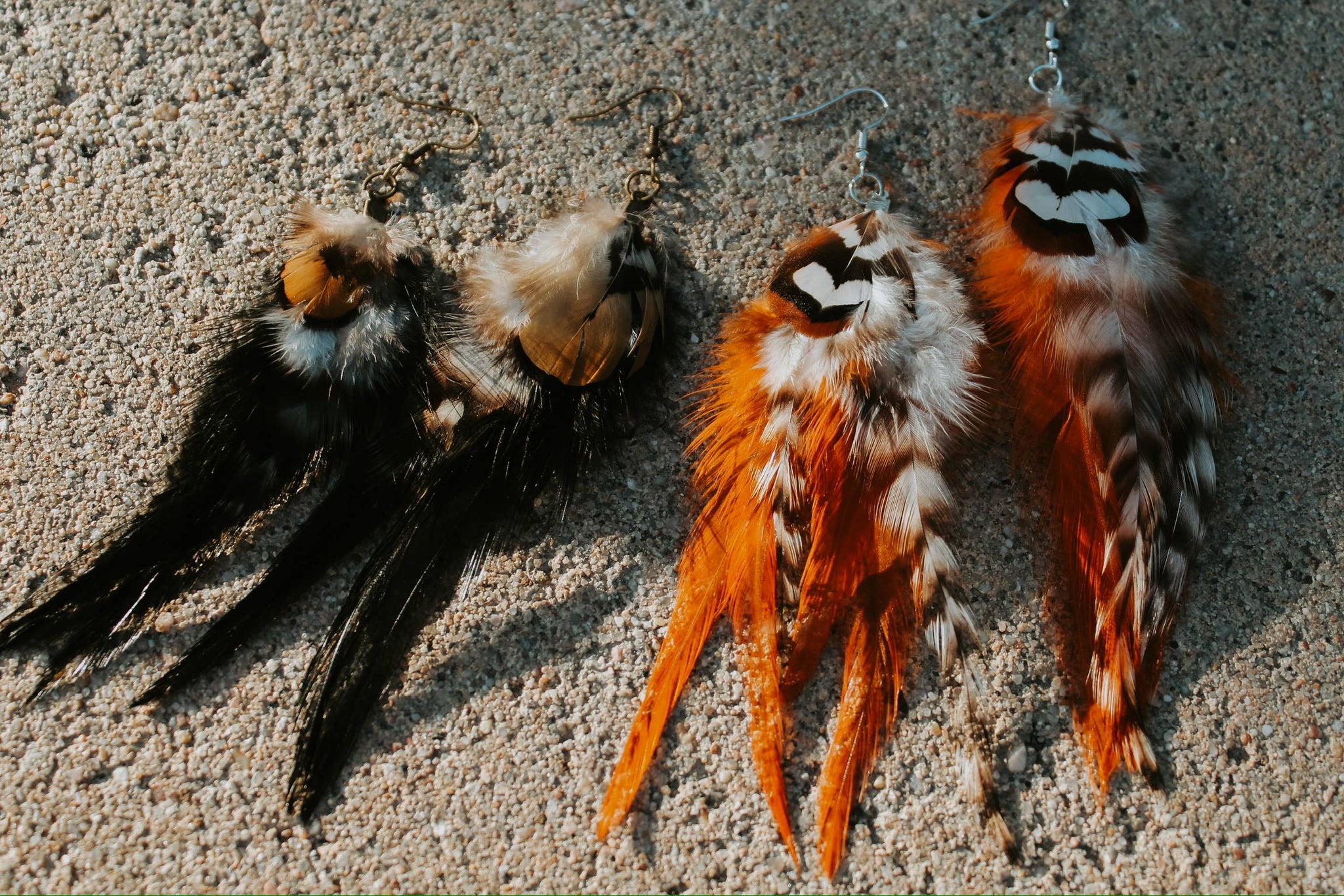  Case Feather Earrings 