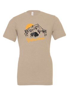 Mountain Medicine Buffalo - Customizable - Short Sleeve Tee: Heather Natural / XX-Large