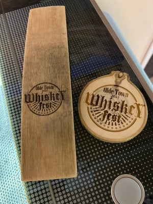 Custom Coaster Order as Discussed with Owner of Parks Art