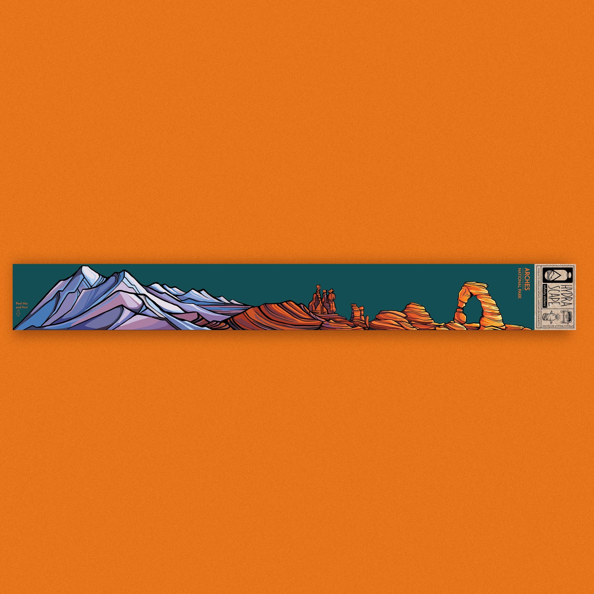 Arches National Park Infinity Sticker