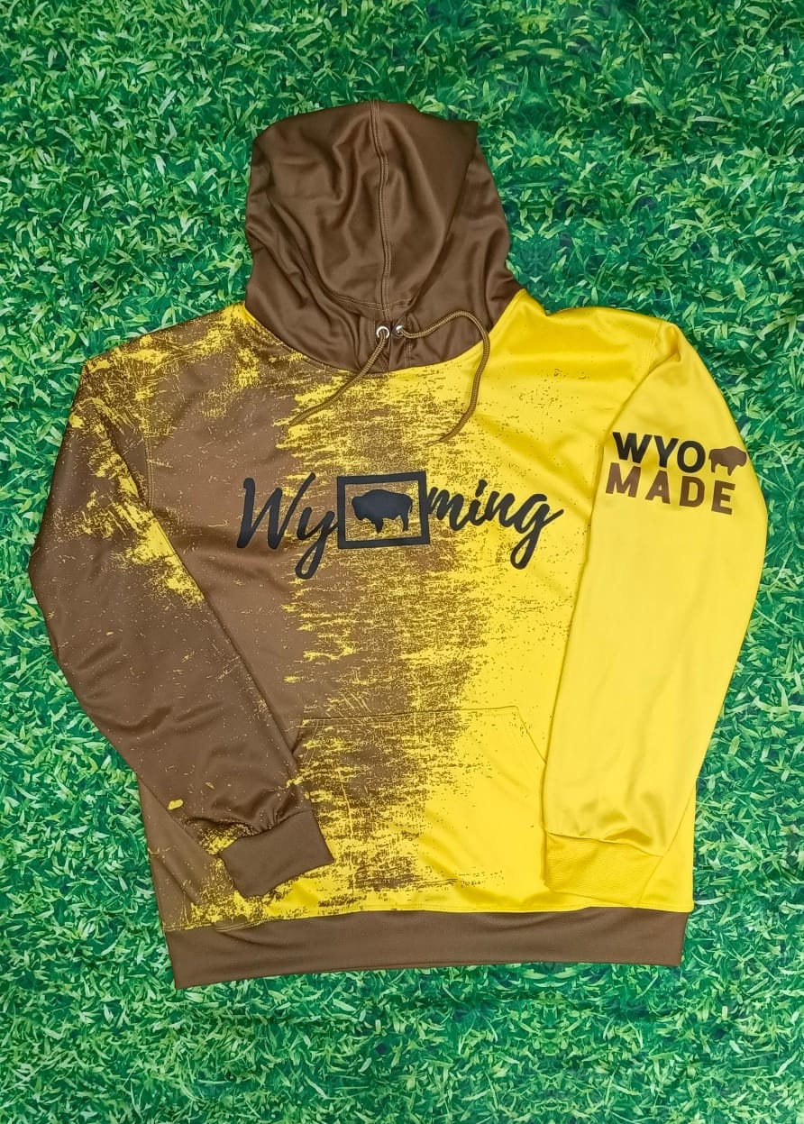 Brown and Gold Hoodie