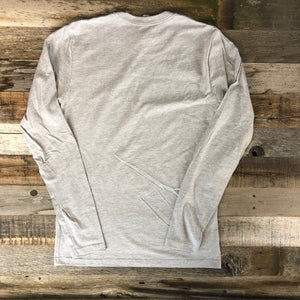 Men's Myoming Long Sleeve- Heather Grey