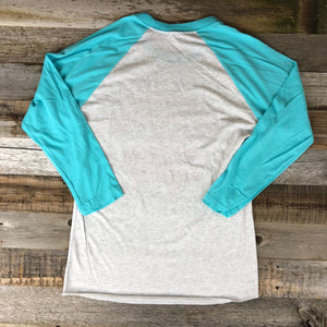 Bison Moon Mama Bear Baseball Tee | WyoMade Apparel | Women's