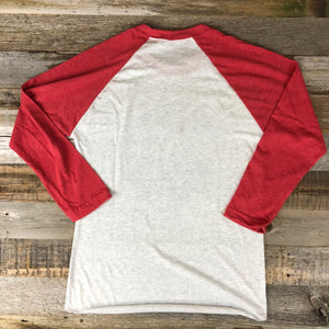 Bison Moon Reflection Baseball Tee | WyoMade Apparel | Unisex