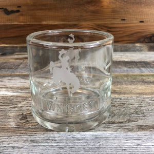 WYO Wyoming Whiskey Glass- Steamboat