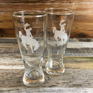 WYO Steamboat Pilsner Glasses