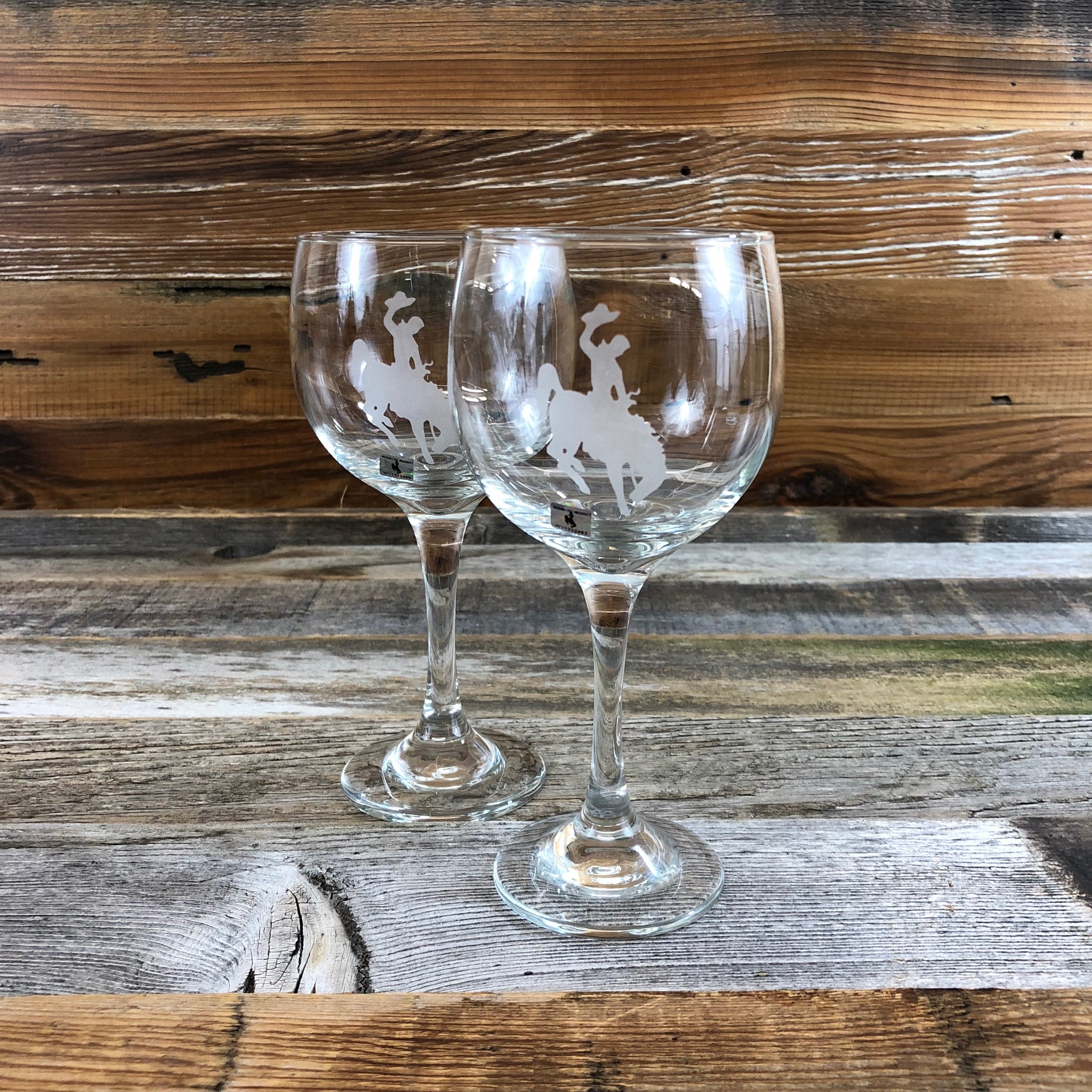 WYO Burgundy Wine Glass- Steamboat