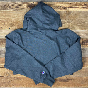 Women's | Not All Who Wander Champion ® Cropped Cutoff Hoodie | WyoMade Apparel