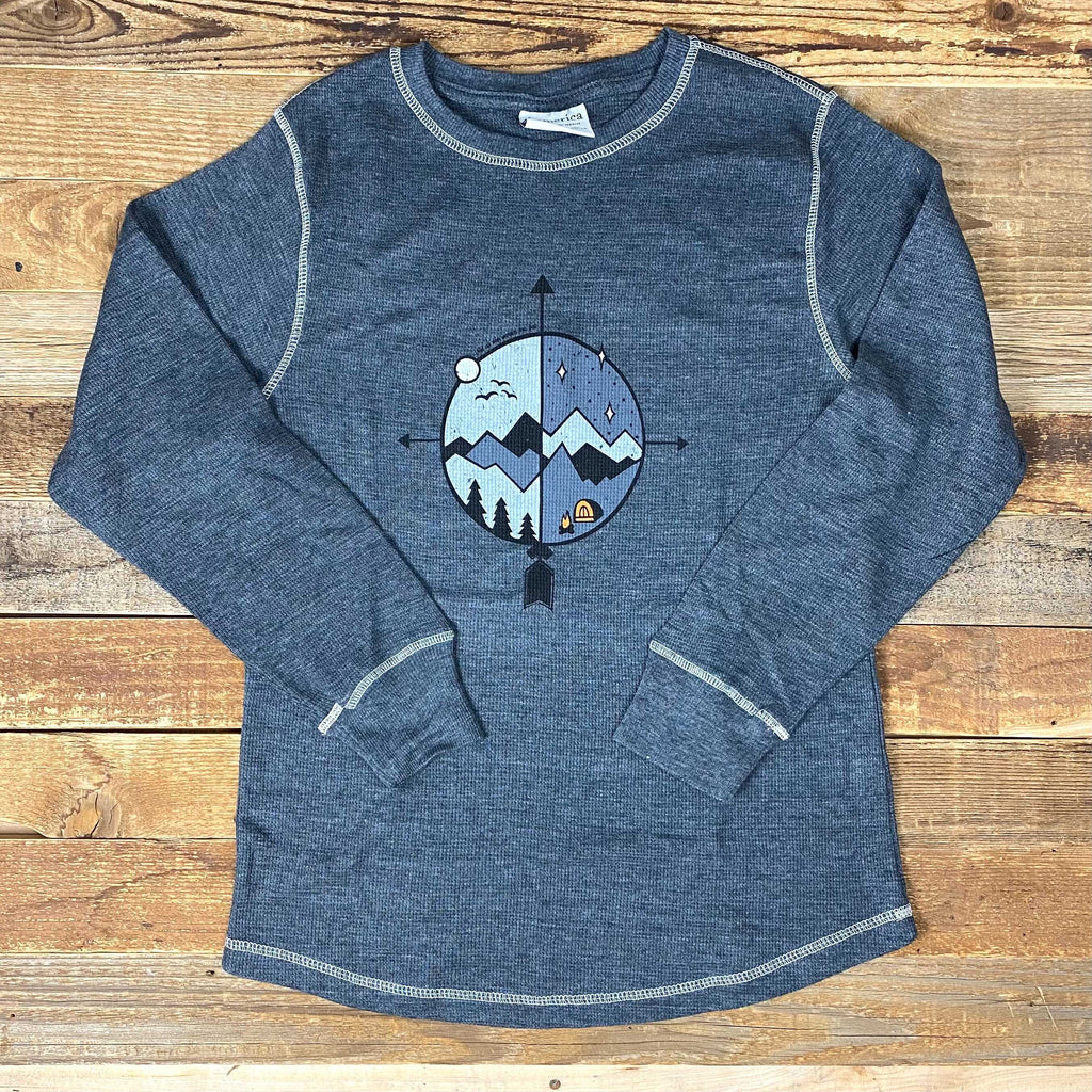 Unisex | Not All Who Wander Thermal Long Sleeve | WyoMade Apparel