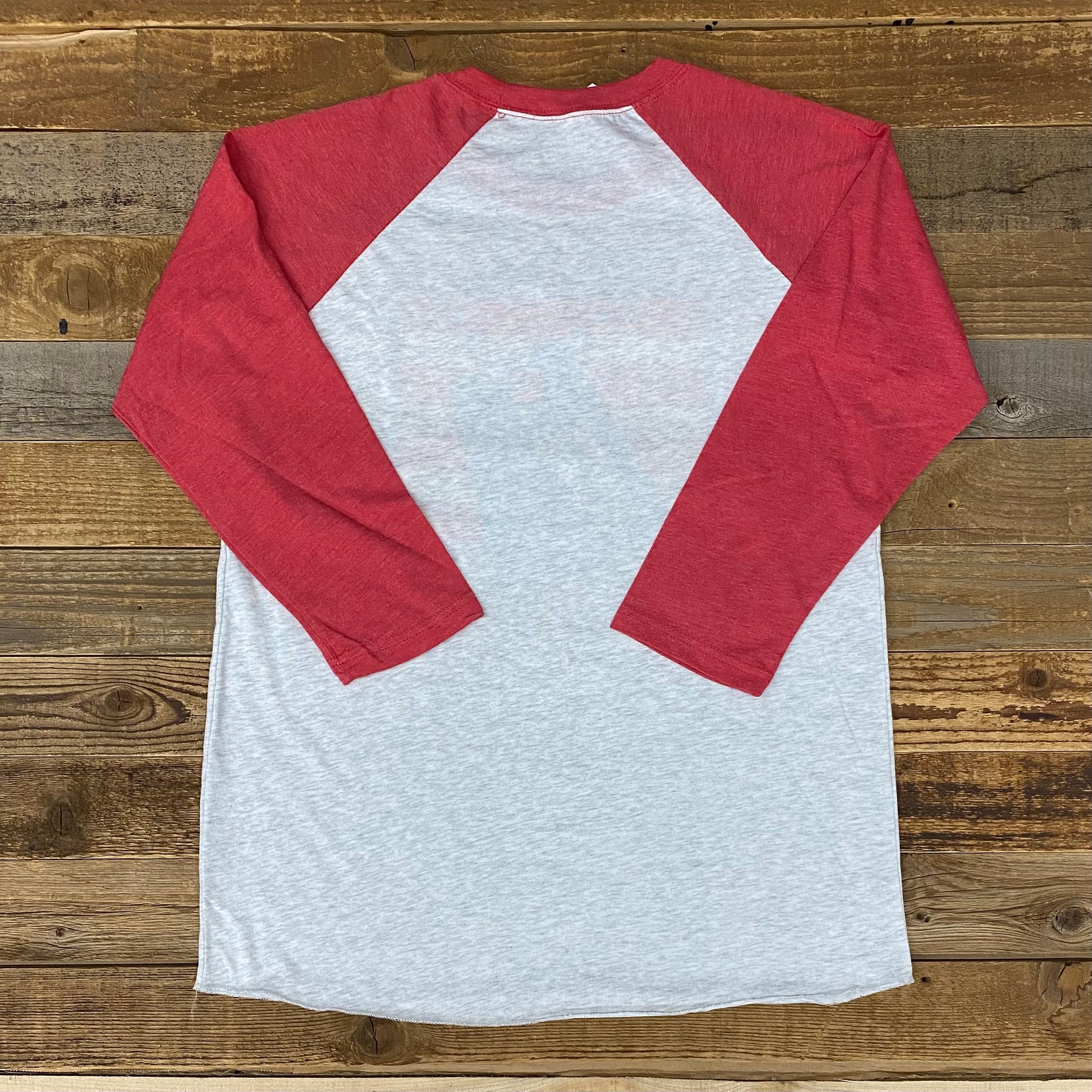 Vintage Red Tag Baseball Tee | WyoMade Apparel | Unisex