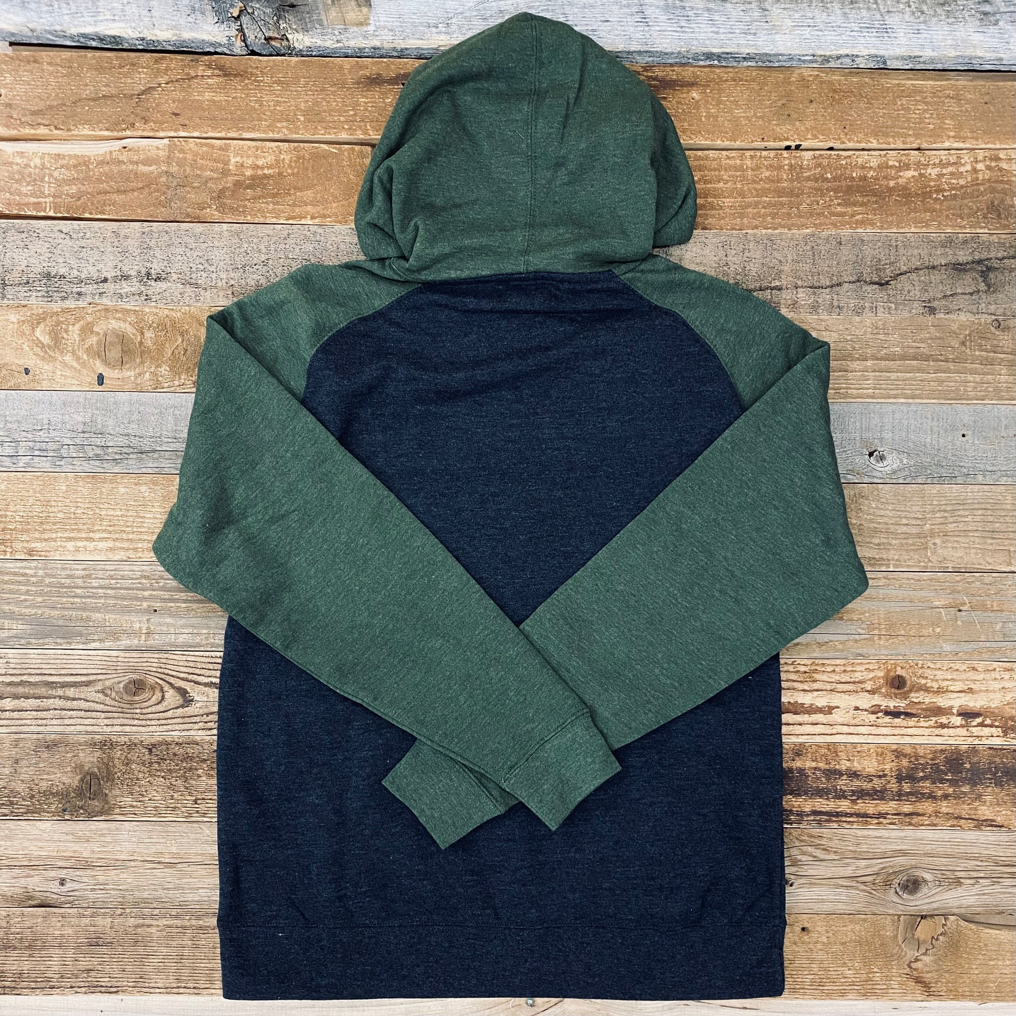 Strike It Raglan Pullover Hoodie | WyoMade Apparel | Unisex